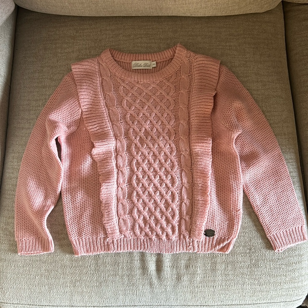 4A Dolce petit pink sweater used once